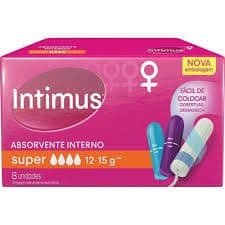 Intimus Absorvente Interno Super 08 Unidades