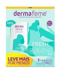 Dermafeme Fresh c/ 02 frascos 200ml