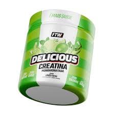 Delicious Creatina Monohidratada sabor limão 500g - FTW